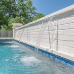 Custom water feature wall in Lafayette, LA