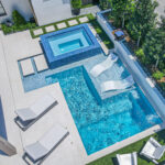 Courtyard pool