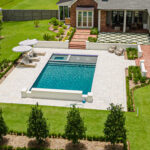 Custom swimming pool by Bask Pools in Lafayette, LA