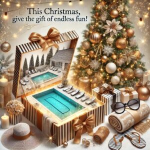 Christmas pool gifts in Lafayette, LA